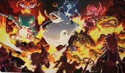Yu-Gi-Oh! Spright Toads Playmat High Quality Rubber Mat and Print - Image 1