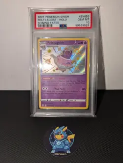2021 Pokemon Polteageist #SV053 Shining Fates PSA 10 GEM MINT Graded Card - Image 1
