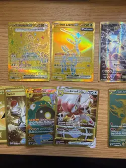Pokemon Gold Secret Rare Card Lot 12 Mewtwo EX 103 Cresselia 228 Switch NM/LP - Image 3