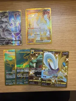 Pokemon Gold Secret Rare Card Lot 12 Mewtwo EX 103 Cresselia 228 Switch NM/LP - Image 5