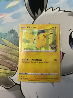 SEALED Pokemon GO Pikachu Holo Promo Card 028/078 - Image 1