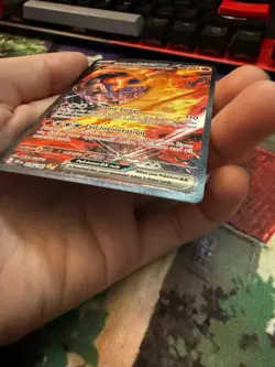 Pokemon Moltres EX Team Rockets Card 229/182 Sir Destined Rivals Near Mint - Image 5