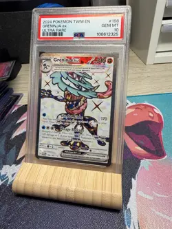 Greninja EX 198/167 Full Art Twilight Masquerade Card Near Mint Condition PSA 10 - Image 2