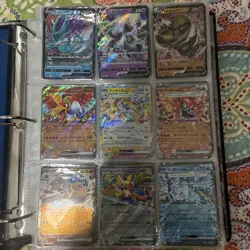 Pokemon Card Binder Collection 50 Cards - Image 1