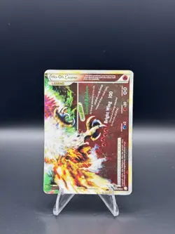 Ho-Oh Legend 112/123 Bottom Half HG&SS Holo Rare Pokemon Card 2010 HP - Image 1