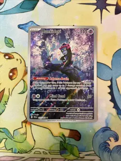 Pokemon TCG SV Shrouded Fable Munkidori Illustration Rare Card 072/064 - Image 1