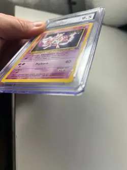 Mewtwo 1999 Movie Black Star Promo -3 Card CGC 9.5 Mint + - Image 3