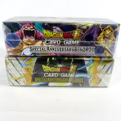 Lot of 2! DRAGON BALL CARD GAME SPECIAL ANNIVERSARY BOX 2021 Sealed NEW 811039035426 - Image 1