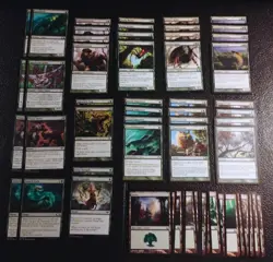 Titanic Spiders ~ Mono Green 60 Card Deck ~ TRAMPLE ~ Magic: The Gathering - Image 1