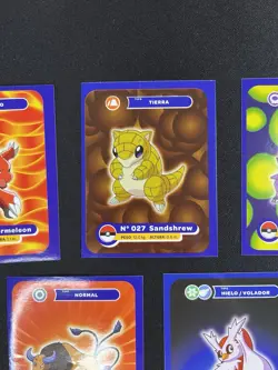 Charmeleon #005 Pokemon Kanto Full House Sticker Cards - Volume 1 Box Peru - Image 4