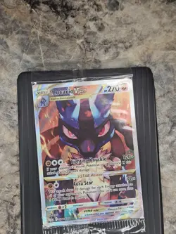 Lucario VSTAR SWSH291 Crown Zenith Black Star Promo Pokemon Card SEALED #SWSH291 - Image 1