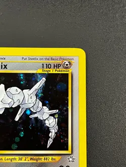 Steelix 15/111 - Neo Genesis Holo Rare Vintage WOTC Pokemon TCG Card NM - Image 4