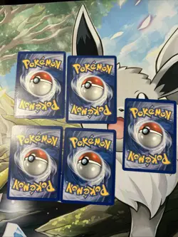 Pokemon Double Rainbow Energy EX Crystal Guardians 88/100 Non Holo LP x5 Cards - Image 2