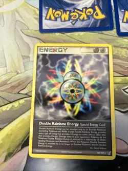 Pokemon Double Rainbow Energy EX Crystal Guardians 88/100 Non Holo LP x5 Cards - Image 4