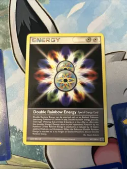 Pokemon Double Rainbow Energy EX Crystal Guardians 88/100 Non Holo LP x5 Cards - Image 5