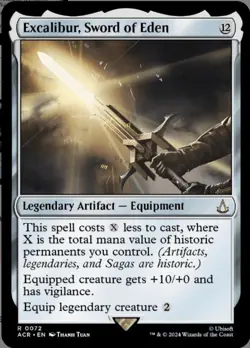 Excalibur, Sword of Eden - Near Mint MTG Universes Beyond: Assassin's Creed - Image 1