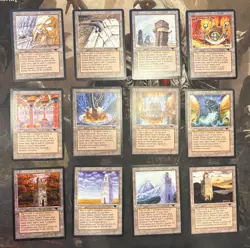 *** ANTIQUITIES 12x Urza Lands Set! *** NM Beauty! - Urzatron Vintage Magic MtG - Image 1
