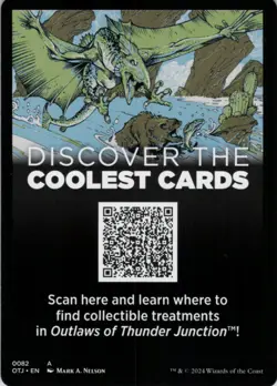 MTG Meteorite Token Normal NM Outlaws of Thunder Junction OTJ Magic 17 - Image 2