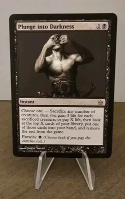 MTG Plunge Into Darkness (57) | Fifth Dawn - LP - Image 1