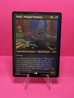 Nadu, Winged Wisdom (Foil Etched) Modern Horizons 3 Foil - Image 1