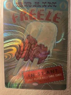 Brain Freeze - HALO FOIL - Secret Lair - An Encyclopedia of Magic MTG - 0029 - Image 1