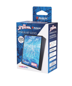 Gamegenic: MtG Spider-man Art Sleeves, Island - Image 1