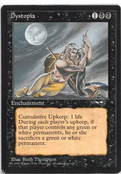 Dystopia *Rare* Magic MtG x1 Alliances MP SEE DESCRIPTION - Image 1