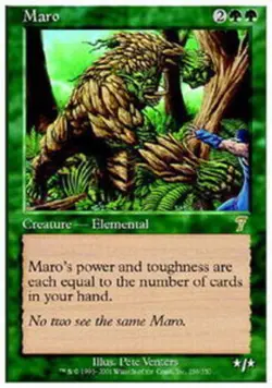[1x] Maro - Foil Slight Play, English Seventh Edition MTG Magic - Image 1