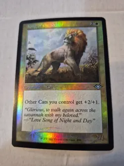 King of the Pride (Retro Frame) (Foil Etched) Modern Horizons Foil - Image 1