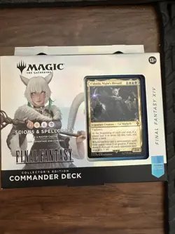 MTG Magic Final Fantasy Collector’s Edition Commander Deck Scions & Spellcraft - Image 1