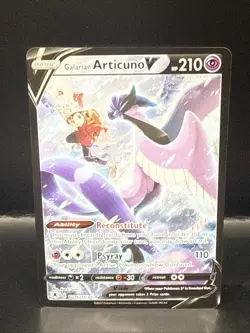 Pokemon Galarian Articuno V - TG16/TG30 Astral Radiance Trainer Gallery A - Image 2
