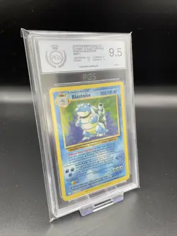 Pokemon Karte - BLASTOISE 003/034 Classic Collection Box PGS 9.5 MINT+ - NO PSA - Image 1