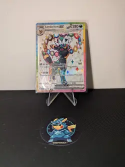 Pokemon TCG Umbreon ex SVP 176 Prismatic Evolutions Promo - Minty, No Whitening - Image 1