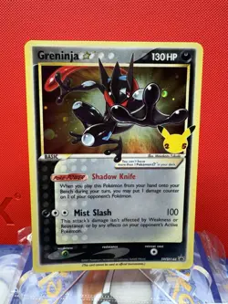 Pokemon Greninja Gold Star | LP SWSH144 Holo Celebrations #428 - Image 1