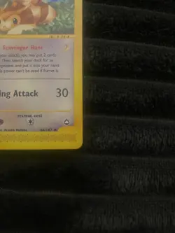 Pokemon TCG Furret 48/147 Aquapolis Regular Uncommon Non Holo - MP - Image 2