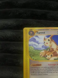 Pokemon TCG Furret 48/147 Aquapolis Regular Uncommon Non Holo - MP - Image 4