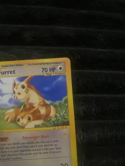 Pokemon TCG Furret 48/147 Aquapolis Regular Uncommon Non Holo - MP - Image 5
