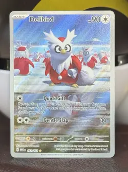 Delibird Pokemon TCG Mega Evolutions 152/132 Illustration Rare (MINT) - Image 1