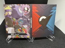 Eif/Elf Pokemon Origin Season 2 Johto Morty Gym Badge ft. Gengar Bifold Case Hit - Image 2
