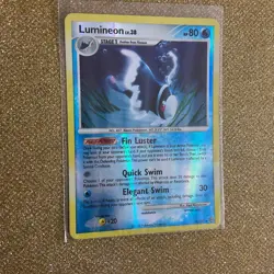 NM | Lumineon 4/100 Diamond & Pearl Stormfront Reverse Holo Pokemon - Image 1