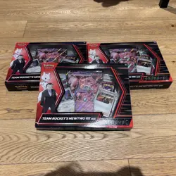Pokemon TCG Team Rocket Mewtwo EX Box Set New & Factory Sealed x3 - Image 1
