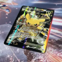 Pikachu EX - XY124 Black Star Promo Alternate Art Pokemon - LP - Image 3