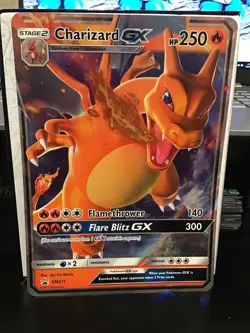 Charizard GX SM211 Jumbo Pokemon Black Star Promo - Image 1