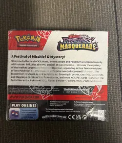 Pokemon TCG: Scarlet & Violet Twilight Masquerade Factory Sealed Booster packs - Image 4