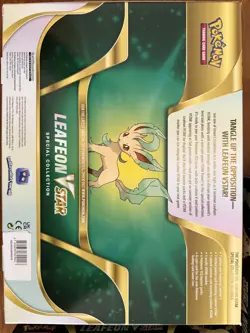 Pokemon TCG Leafeon V Star Special Collection Box New Sealed - Image 2