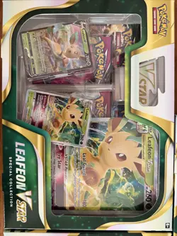 Pokemon TCG Leafeon V Star Special Collection Box New Sealed - Image 3
