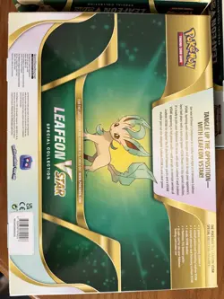 Pokemon TCG Leafeon V Star Special Collection Box New Sealed - Image 4