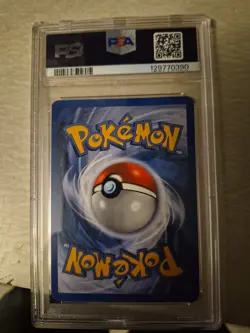 2000 POKEMON GAME BASE II #15 POLIWRATH-HOLO BASE II PSA 4 - Image 3