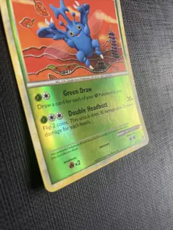 Pokemon TCG Heracross Heartgold & Soulsilver 43/123 Reverse Holo Uncommon LP+ - Image 2
