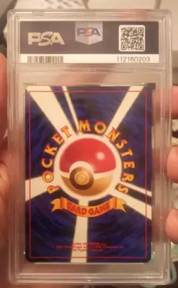 Scyther 1998 Pokemon P.M. Japanese Gym Rocket's Scyther Holo #123 PSA 7 - Image 2